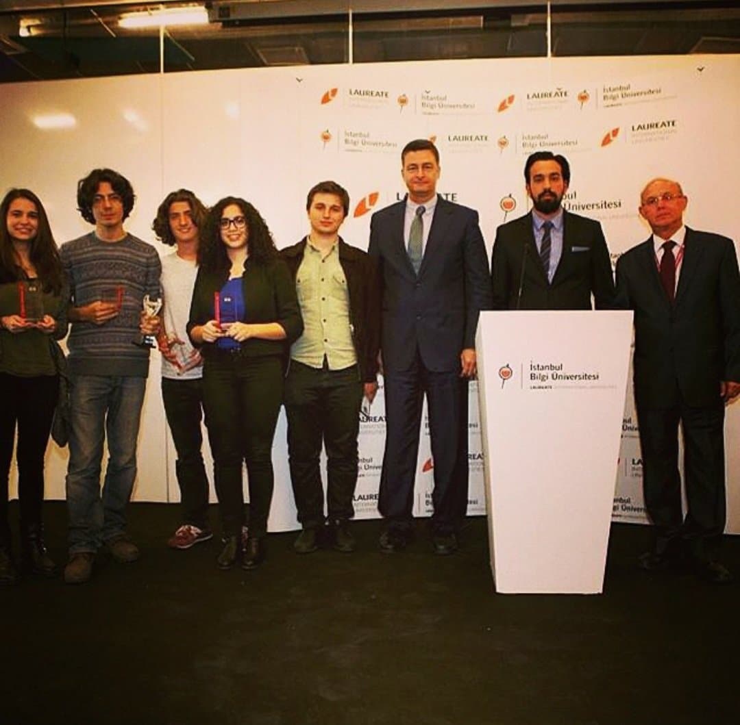 İstanbul Bilgi Üniversitesi ödül töreni