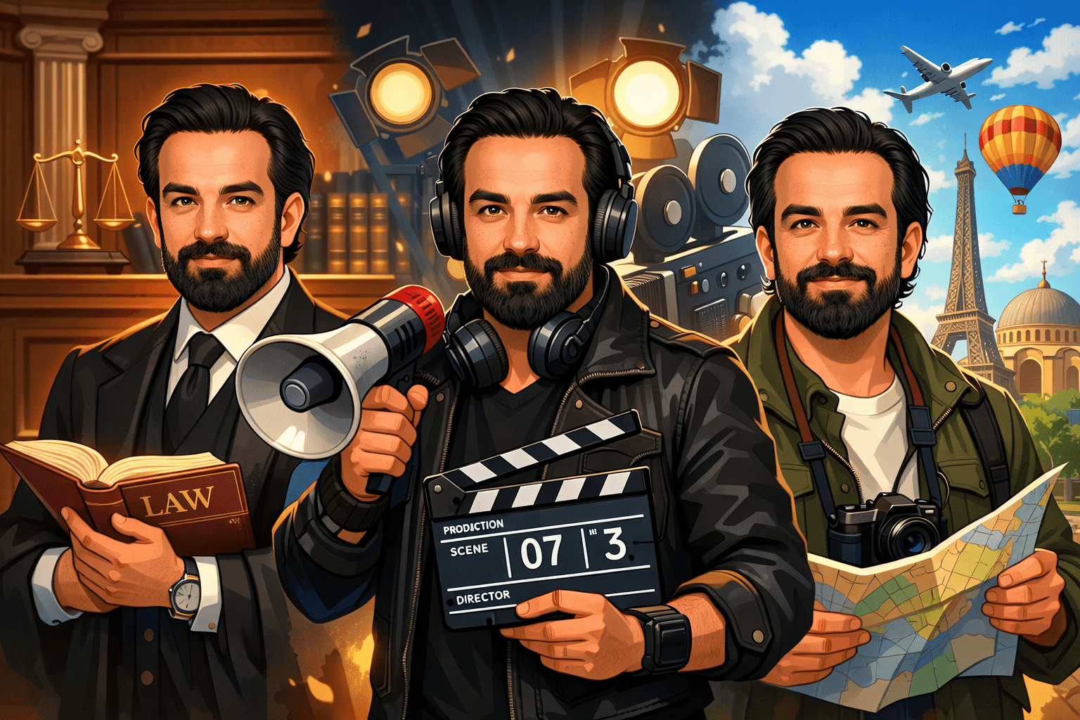 Hukuk, sinema, gezi - üç Ediz